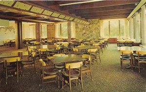 Olive Hill Kentucky 1960s Postcard Carter Caves State Park Dining Room Caveland