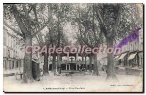 Postcard Old Castelnaudary Place Ganibetta