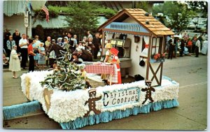 Postcard - One of the Bavarian floats in the Bavarian Festival - Frankenmuth, MI