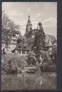 Germany Postcard - Tubingen a.N. Stiffskirche Mit Holderlinturm    T9754