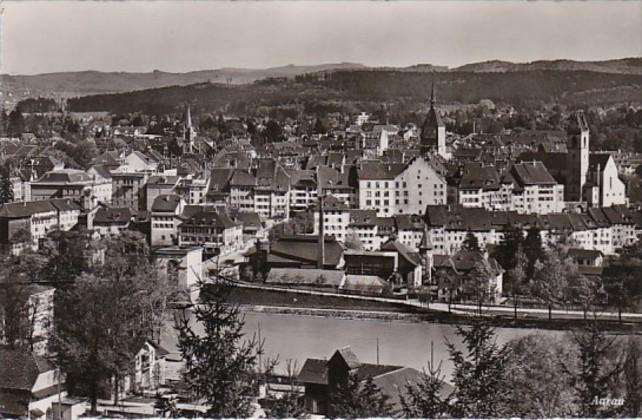 Switzerland Aarau Panorama Photo