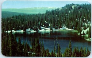 Postcard - Silver Lake, Snowy Range, Medicine Bow National Forest - Wyoming