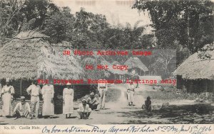 Jamaica, Kingston, Coolie Huts, Exterior View,  1907 PM, No 67