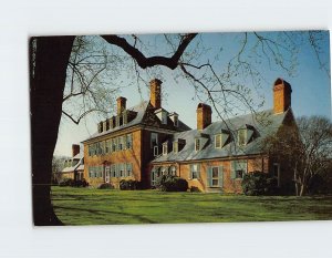 Postcard Carter's Grove Plantation, Williamsburg, Virginia