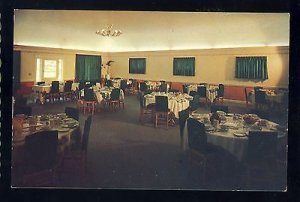 Manville, Rhode Island/RI Postcard, Our Lady Of Fatima, Dining Room