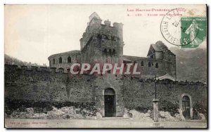 Postcard Old Luz Luz Church Of Templars