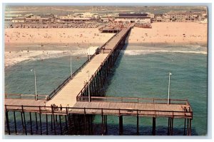 1968 Greetings From Ocean City Maryland MD, Recreation Pier View Postcard