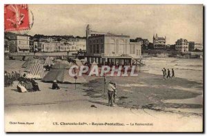 Royan Pontaillac Old Postcard Restoration