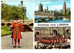 Greetings from London, England