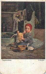 R. Bressler - Puppet bath / Puppenwasche