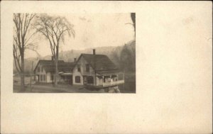 Hartford VT Postal Cancel HOME 1912 Real Photo Postcard