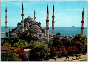 Ve Sab Eserleri The Blue Mosque Istanbul Turkey Worship Place Postcard