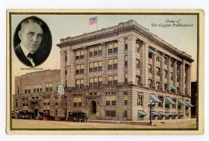 Postcard Arthur Capper Home of The Capper Publications Kansas Standard View Card