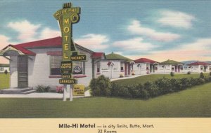 Montana Butte Mile-Hi Motel sk2047