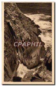 Postcard Old Pointe Du Raz De Sein L & # 39Enfer Plogoff