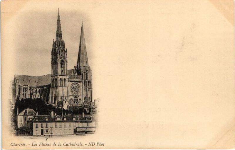 CPA CHARTRES-Les Fléches de la Cathédrale (177736)
