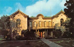 TX, Texas  GILLESPIE COUNTY COURTHOUSE~Now Library Court House Chrome Postcard