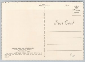 Space~Alabama Space And Rocket Center~Space Vehicle~Continental Postcard