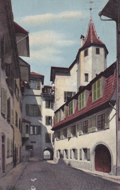 Switzerland Alt-Luzern Muenzgasse 1913