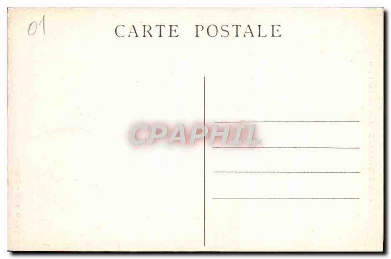 Postcard Old Cize Bolozon The Benitier