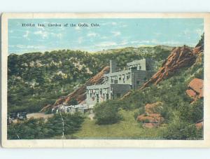 Bent W-Border HIDDEN INN GARDEN OF GODS Colorado Springs Colorado CO L2807