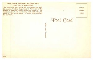 Postcard HISTORICAL SCENE Fort Smith Arkansas AR AS9297