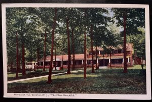 Vintage Postcard 1915-1930 The Hillwood Inn, Trenton, New Jersey (NJ)