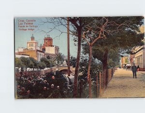 Postcard Verdugo Bridge, Gran Canaria, Las Palmas, Spain