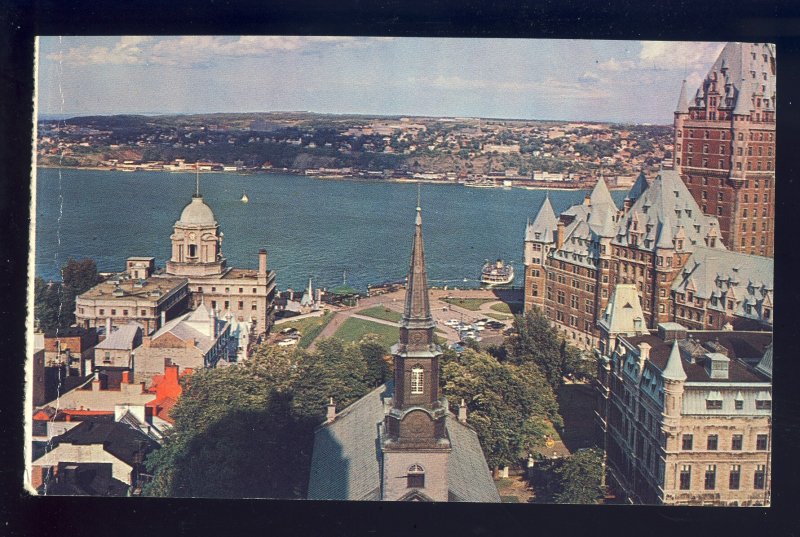 Quebec-P.Q., Canada Postcard, View Of Old Quebec, Cathedral Of Holy Trinity