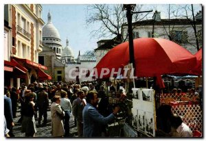 Old Postcard Paris And Her Wonder Montmartre Place du Tertre His