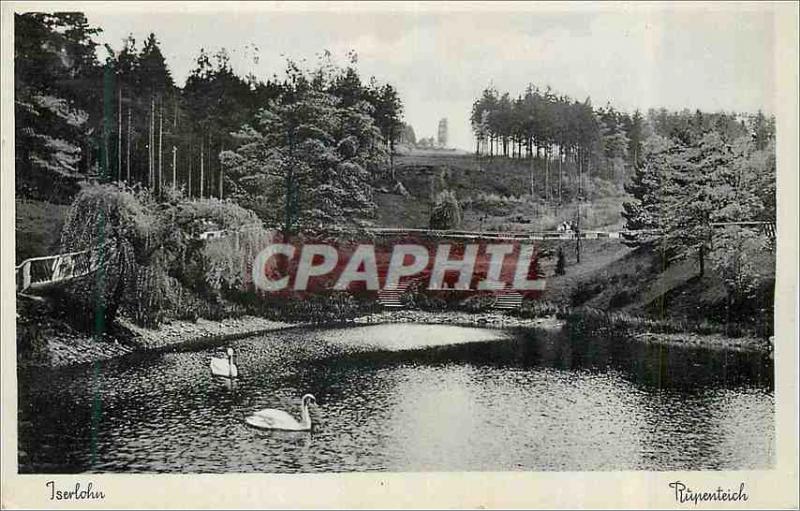 Old Postcard Iserlohn Rupenteich