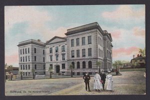 Postcard, United States, Richmond VA, The Memorial Hospital