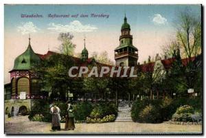 Germany - Germany - Wiesbaden - Restaurant auf dem Neroberg - Old Postcard