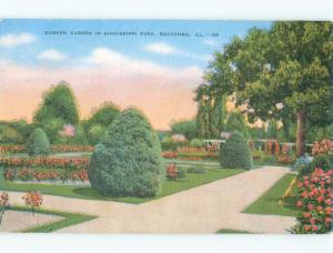 Linen PARK SCENE Rockford Illinois IL c8752