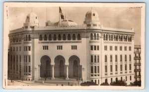 RPPC ALGER Hotel Central des Postes et Telegraphes Algeria Postcard