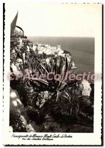 Modern Postcard Monaco Monte Carlo Seen From The Rock Garden exotic