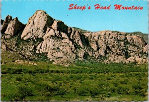 Arizona Dragoon Mountains Sheep's Head Rock Formation