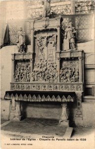 CPA Chaource- Interieur de l'Eglise ,Chapelle du Paradis FRANCE (1007367)