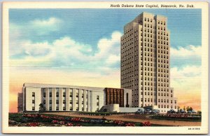 North Dakota State Capitol Bismarck North Dakota ND Office Building Postcard