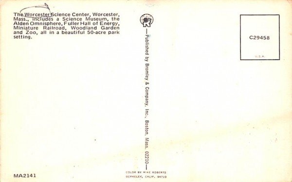 The Worcester Science Center in Worcester, Massachusetts