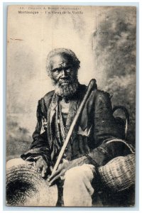 1927 Collect A. Bendit An Old Man Martinique Region in French Postcard