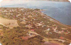 ONTARIO, Canada  REGINA BEACH On LONG LAKE  Homes~Bird's Eye View  Postcard