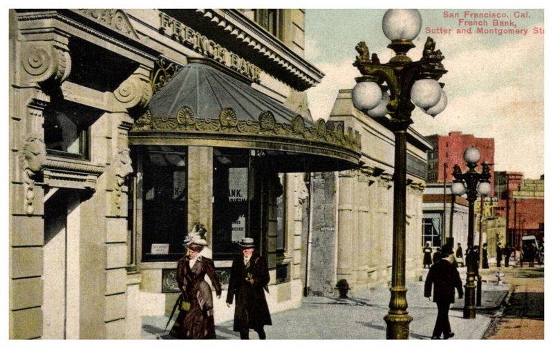 California San Francisco French Bank, Pre earthquake