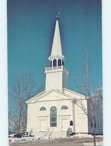 Unused Pre-1980 CHURCH SCENE Searsport Maine ME A7502