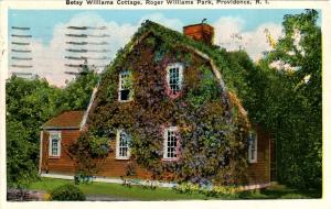 RI - Providence. Roger Williams Park, Betsy Williams Cottage (Rhode Island)