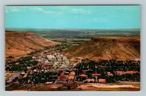 Golden CO-Colorado, Lookout Mountain, Lariat Trail, Chrome Postcard
