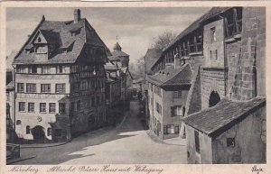 Germany Nuernberg Albrecht Duerer Haus mit Wehrgang