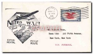 Letter US 1st flight Nitro May 12, 1939