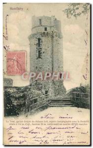 Postcard Old Montlhery Castle Dungeon