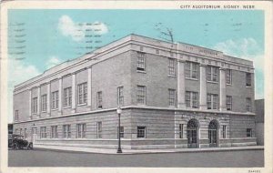 Nebraska Sidney City Auditorium 1933